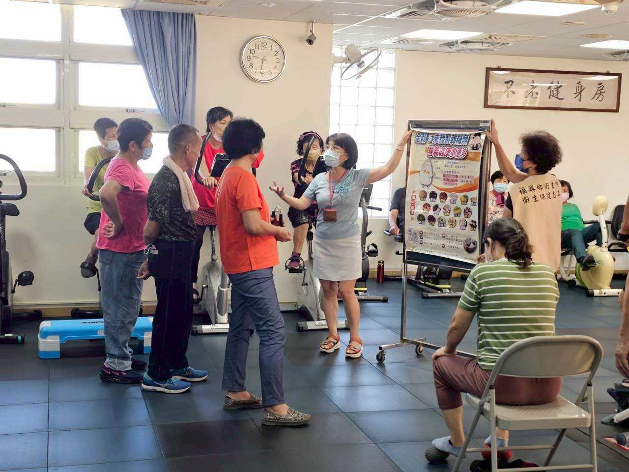 114-09-01腰圍知多少衛教宣導(不老健身房)照片2