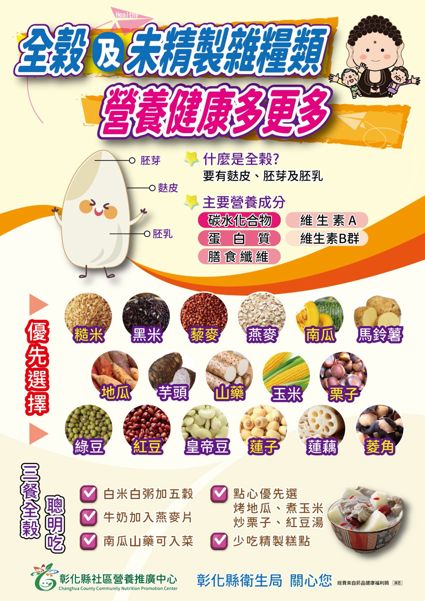 減鹽減糖,少鹽少糖 健康新生活