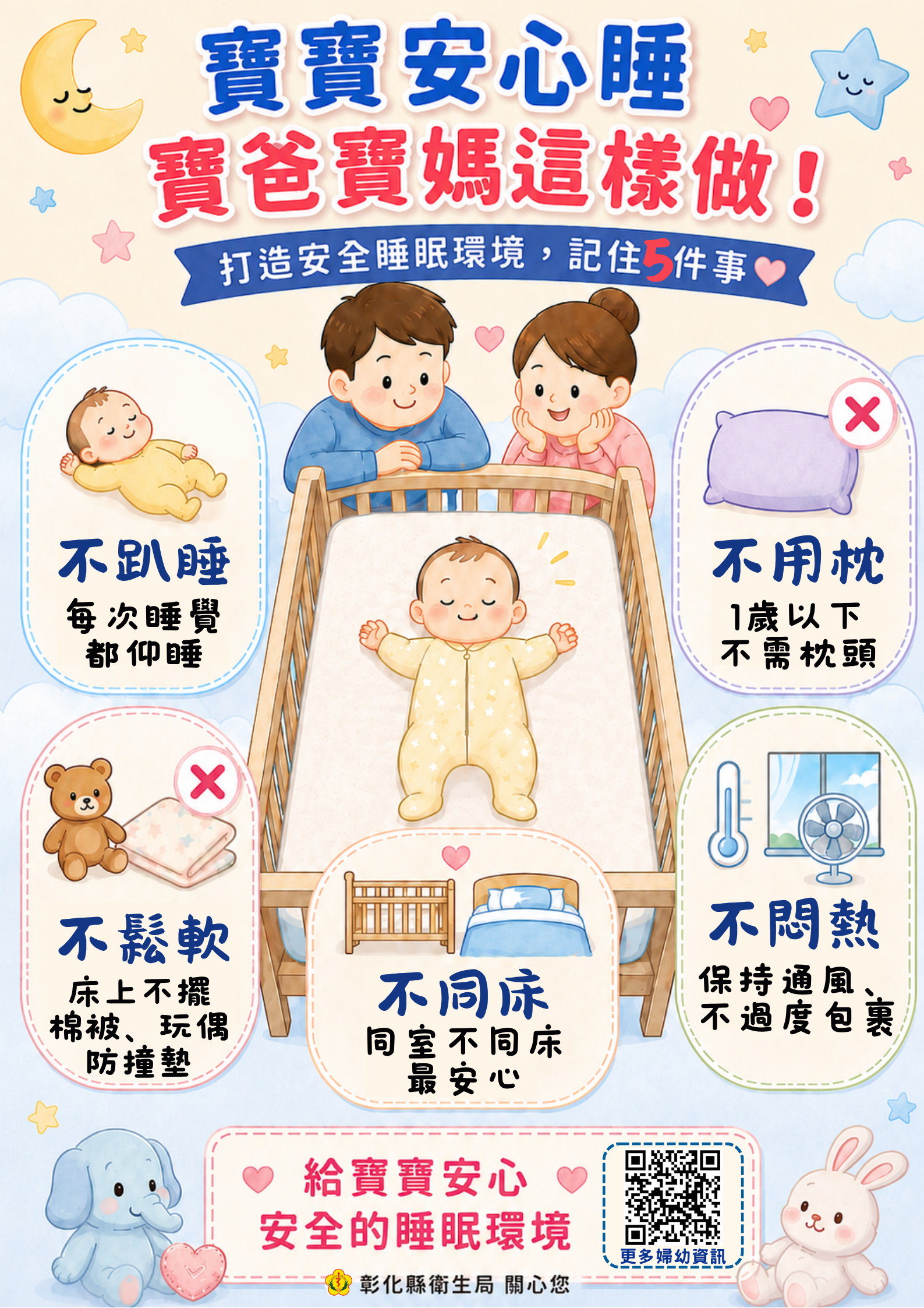 寶寶安心睡,寶爸寶媽這樣做!宣傳圖片